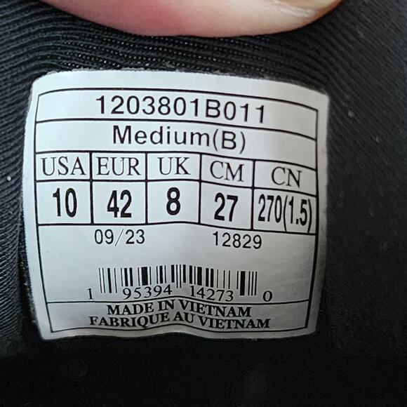 Brooks Ghost 15 Women's Athletic Running Shoes Sneakers Size 10 Black Medium - Picture 8 of 8